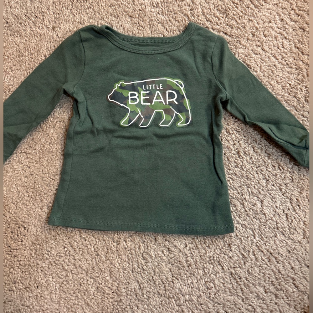Dip Forest Green Long Sleeve Top
